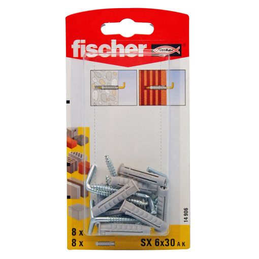 Comprar Taco Fischer S Kp 6 Blister 15 Unidades