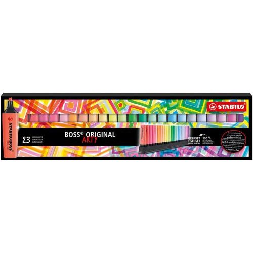 Compra Rotulador stabilo boss fluorescente 70 pastel estuche de 8 unidades  colores surtidos