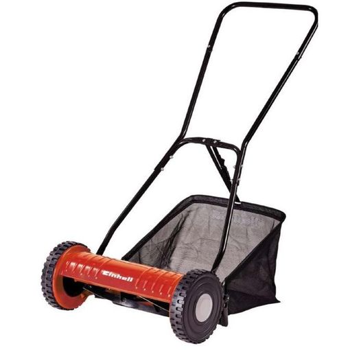 Einhell GC-HM 30 - Cortacesped manual ( altura de corte 15-42 mm , ancho de  corte 30 cm, hasta 150m² de jardín, 16L de capacidad de bolsa)  (ref.3414112) : : Jardín