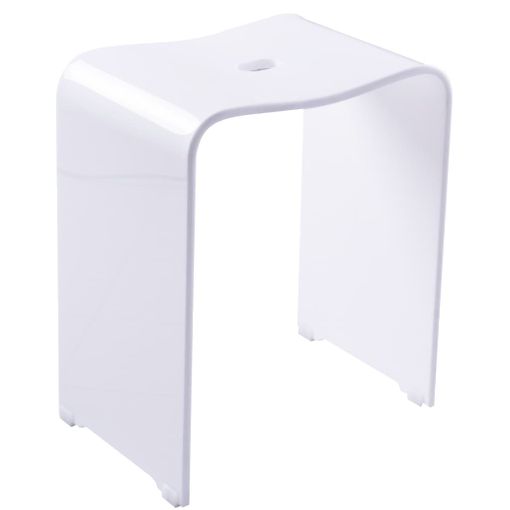 Taburete De Baño Trendy Blanco Ridder con Ofertas en Carrefour