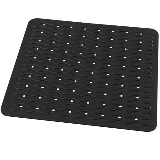 Alfombrilla De Baño Antideslizante Playa 54x54 Cm Negra 68410 Ridder con  Ofertas en Carrefour