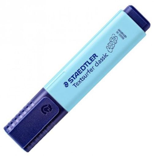 C/10 Marcadores Fluorescentes Azul Cielo Texsurfer Classic Pastel con  Ofertas en Carrefour