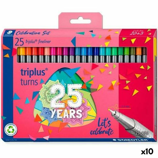 Set de 10 rotuladores Staedtler 'Triplus color