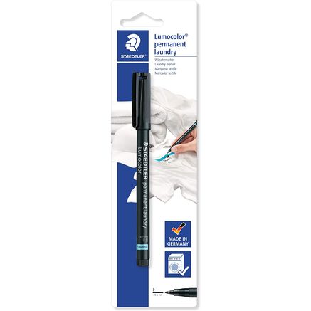 STAEDTLER LUMOCOLOR rotulador permanente (M) punta media 1 mm negro ref.  317-9