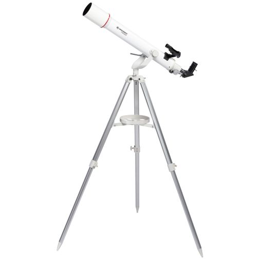 Bresser Maksutov Telescopio Astronómico 100/1400 EQ3 con Adaptador para  Smartphone