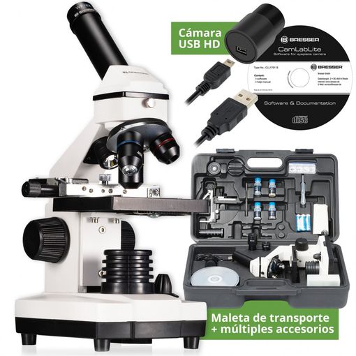 Bresser, Set de portaobjetos BRESSER para microscopio