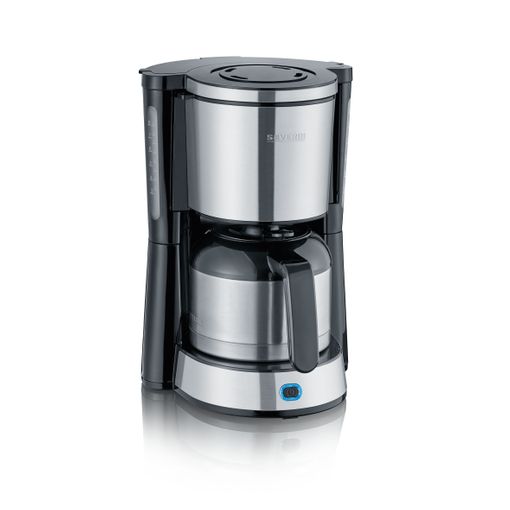 Cafetera de goteo - Cafetera de goteo con molinillo, SEVERIN, cafetera de  filtro, con jarra termo, KA 4814 SEVERIN, 1000 W, 1,25 l, 8 tazas,  Cepillado