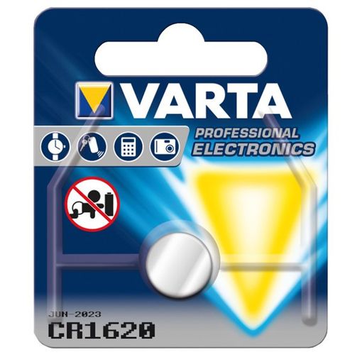 PILA BOTON CR1620 3V LITIO SILVER SANZ 6620101401