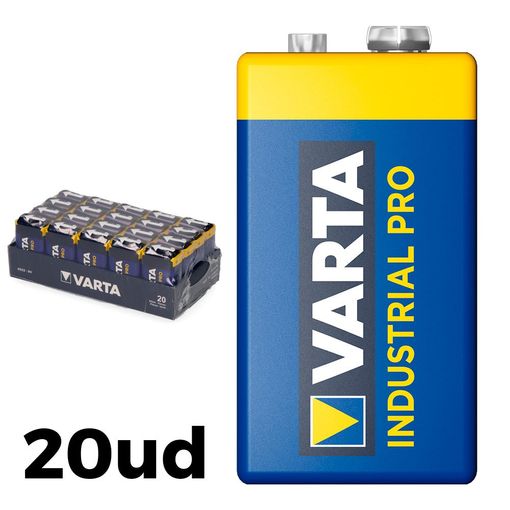 Pack 10 pilas aaa lr03 varta industrial pro