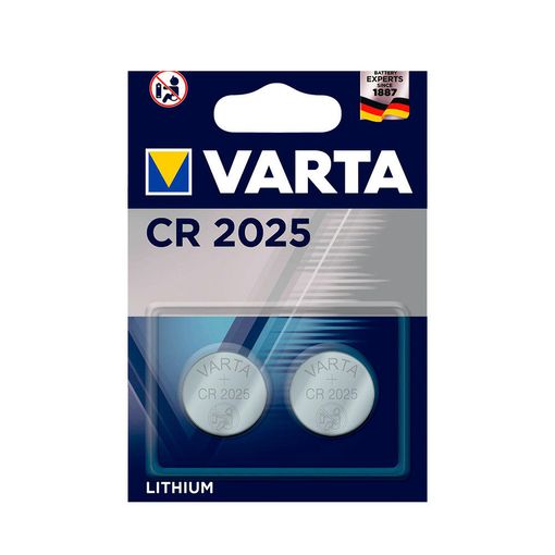 Pack 10 Unids - Micropila Litio Cr2025 3v Varta Blister 2 Uni - Neoferr..  con Ofertas en Carrefour