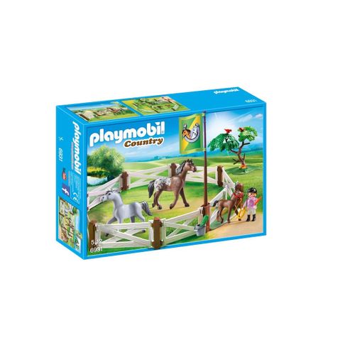 6931 Enclos Avec Chevaux, Playmobil Country