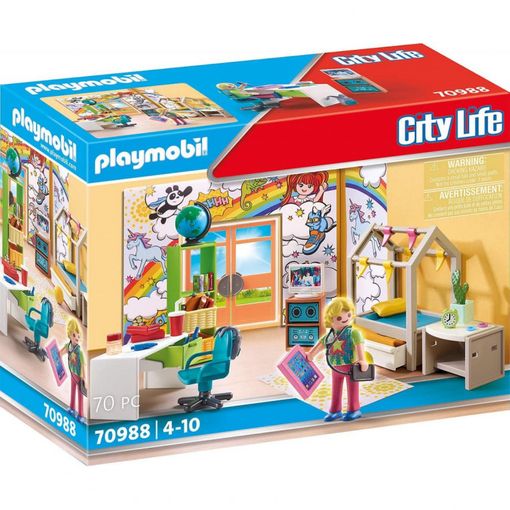 70988 Playmobil City Life Habitación Adolescente con Ofertas en Carrefour