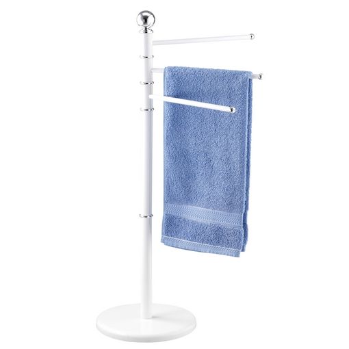 Toallero De Pie De Hierro Blanco 48x24x78,5 Cm Vidaxl con Ofertas en  Carrefour