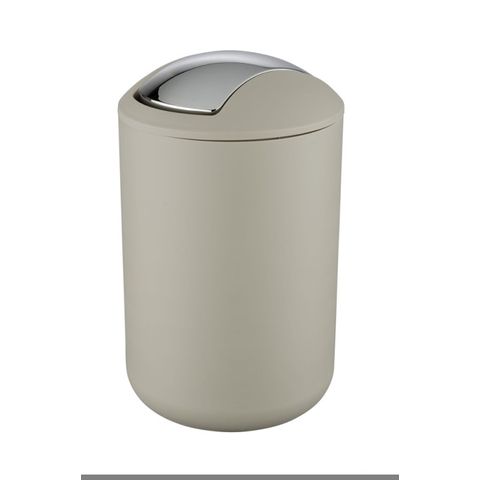 Cubo Baño Taupe 65 L - Wenko - 21222.. con Ofertas en Carrefour | Ofertas Carrefour Online