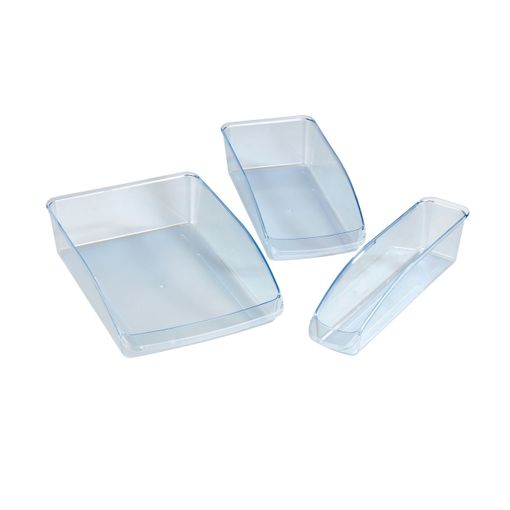 Plastic Forte - Juego de 2 Organizadores de Nevera Handy Frigo Transpa –  PracticDomus