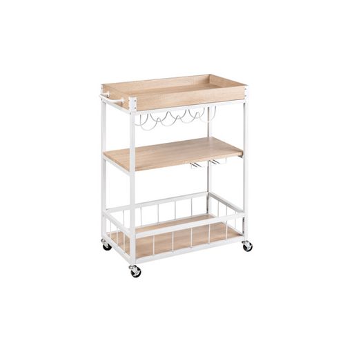 carrito-verdulero-de-cocina-beech con ruedas