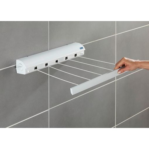 Tendedero extensible pared ABS 700 mm