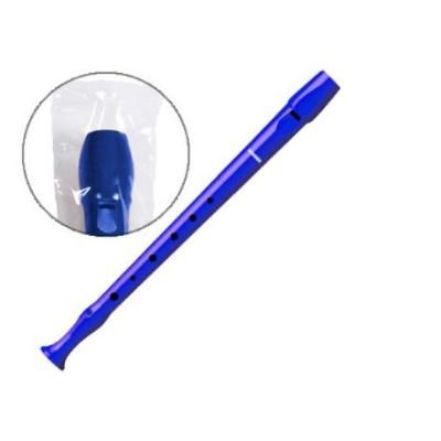 Flauta Hohner 9508 Color Azul Funda Verde Y Transparente
