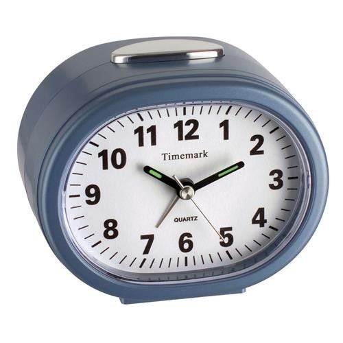 Reloj-despertador Analógico Timemark Plateado (9 X 13,5 X 5,5 Cm) con  Ofertas en Carrefour