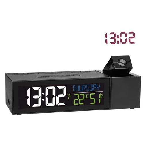 Radio Despertador Reloj Proyector Digital Metronic 477030 con Ofertas en  Carrefour