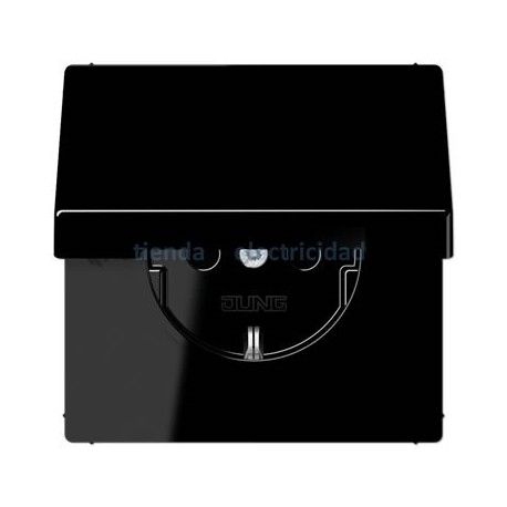 Bematik - Base De Enchufe Schuko Empotrable Ip44 A Tornillo Con Tapa De  Color Negro Me07200 con Ofertas en Carrefour