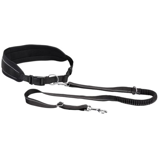 Cinturón Para Correr Con Perros Talla M Negro 12767 Trixie con