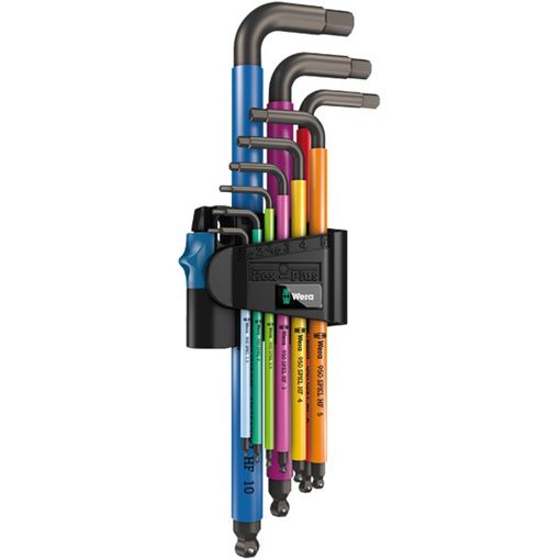 Llave Allen Larga Color Juego 9 Piezas 1.5-10 Mm - Wera - 950spkl/9sm Hf  con Ofertas en Carrefour