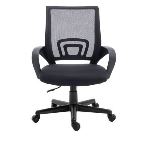 Silla De Oficina Ergonómica 4u Blanca Con Reposabrazos - Malla Blanca.  Tapizado Morado con Ofertas en Carrefour