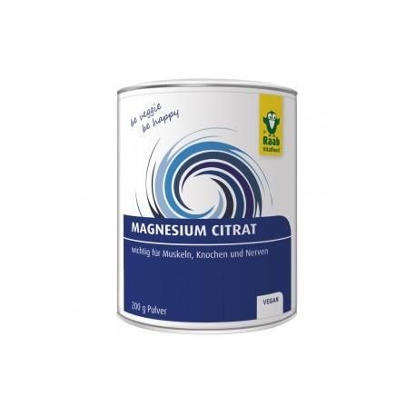 Citrato Magnesio Polvo 200gr - Raab Vitalfood - 4019839840318