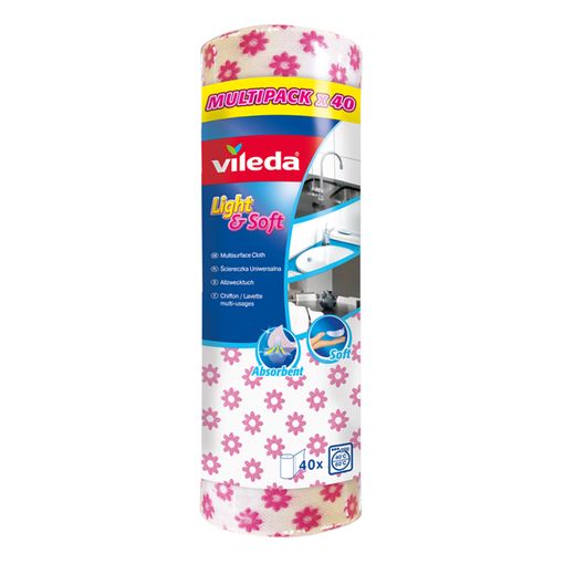 Vileda Bayeta Multiusos 40 Piezas En Rollo con Ofertas en Carrefour