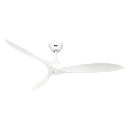 Ventilador De Techo Casafan Eco Airscrew 315250 152cm Motor Blanco Dc / Aspas Madera