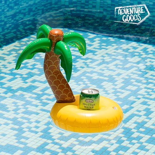 Soporte Hinchable Para Latas Isla Palmera Adventure Goods