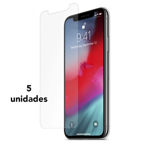 Actecom 5x Laminas Protector Pantalla Flexible Para Iphone X 5,8