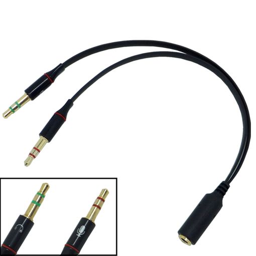 Actecom Adaptador Color Jack Macho A 2 Jack Hembra Conversor