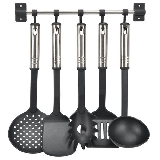 Juego de utensilios de cocina de acero inoxidable – 11 utensilios de cocina,  juego de utensilios con
