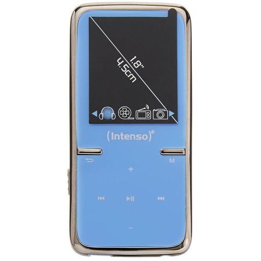 Mp3 8gb Intenso Video Scooter Azul