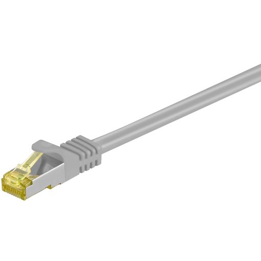 Cable de red latiguillo RJ45 Cat.6 FTP AWG24, gris, 15 metros, 10/100/1000  Mbit/s - AISENS®
