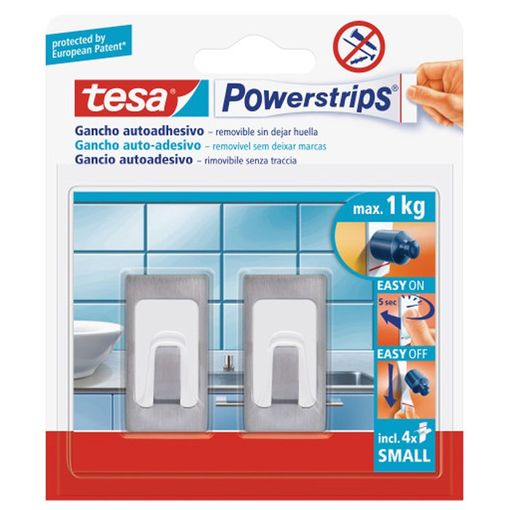 Colgador De Puerta Universal Con 6 Ganchos En Acero 25,5x5,5x25,5 Cm con  Ofertas en Carrefour