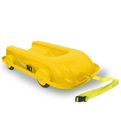 Jamara Trineo De Carreras 2 En 1 Para Verano Invierno Amarillo Jamara