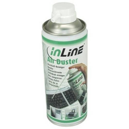 Inline 43210. Spray De Aire Comprimido Para Limpieza. 400ml con