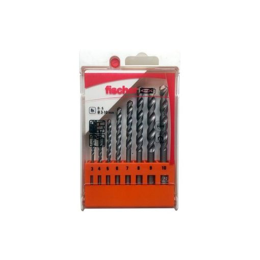 Brocas S Para Pared Estuche Numero 2 (juego De 3 A 10mm) Fischer con  Ofertas en Carrefour