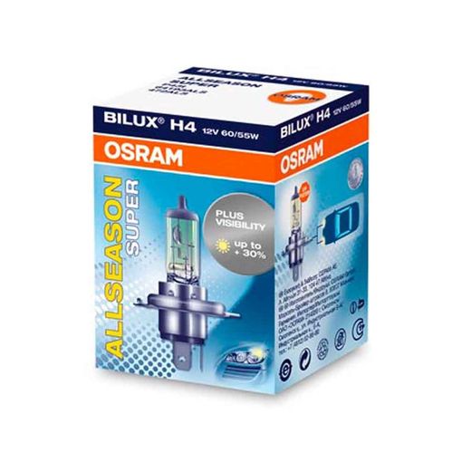 Oals4 - Halogen Osram Allseason 64193als P43t 60/55w 12v H4. con Ofertas en  Carrefour