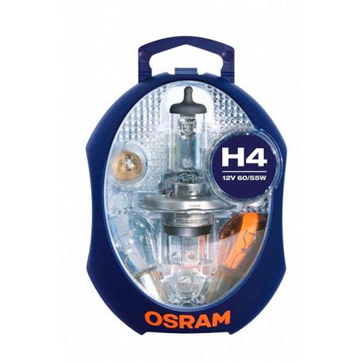 Oclkmh4 - Kit De Lamparas Y Fusibles Repuesto H4 Osram. con Ofertas en  Carrefour