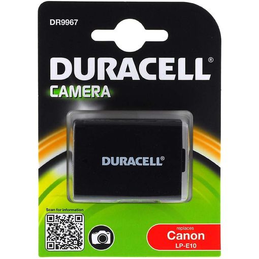 Duracell Batería Para Canon Modelo Lp-e10, 7,4v, 1020mah/7,5wh, Li-ion,  Recargable con Ofertas en Carrefour | Ofertas Carrefour Online