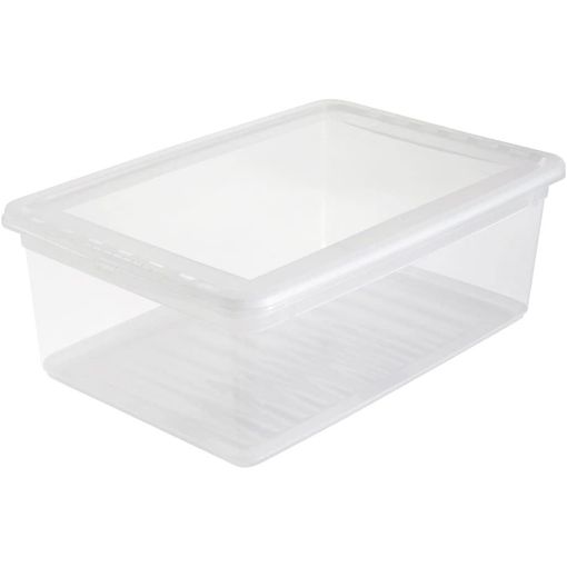 Cajas De Almacenaje Plástico Keeeper Bea 39 X 26,5 X 14 Cm Transparente con  Ofertas en Carrefour