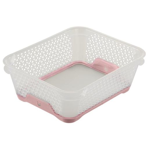 Cesta De Almacenaje Plástico Keeeper Fritz 30 X 20 X 13 Cm Transparente con  Ofertas en Carrefour