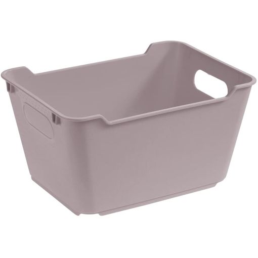 Caja De Almacenaje Plástico Keeeper Robert 60 X 40 X 22 Cm 45l Gris con  Ofertas en Carrefour