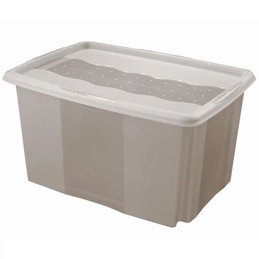 Cajas De Almacenaje Plástico Keeeper Bea 18,5x16,5x8,5 Cm Transparente con  Ofertas en Carrefour