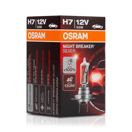 Lámpara Osram ® 64210nbs H7 1 Night B Silver 55w12v+100. con