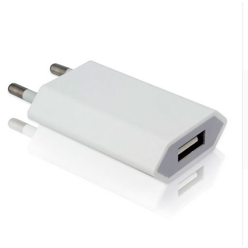 Cargador Rapido Usb 1a Para Apple Iphone 4, 3, 3g, 3gs, Blanco con